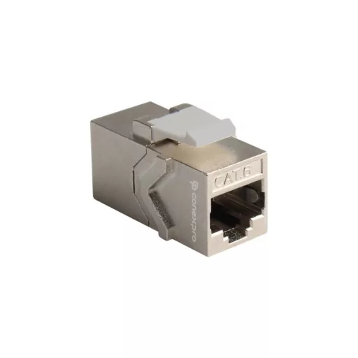 Conexpro, keystone coupler STP, CAT6, RJ45, silver