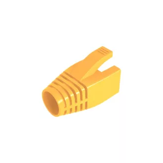 Conexpro, protective cap for RJ45 with cut, yellow