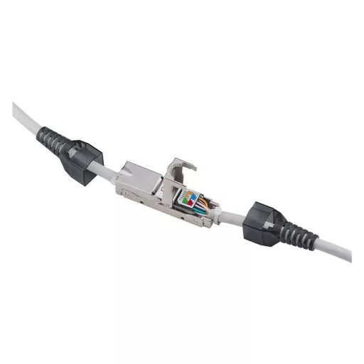 Conexpro, coupler toolless FTP, CAT6A, terminal block