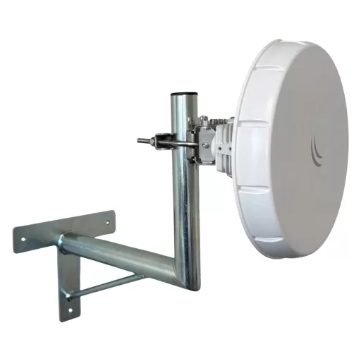 Conexpro, Conexpro, Wall-mounted antenna bracket "L", length 35cm, height 30cm, diameter 42mm, T-base and brace