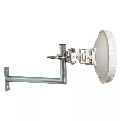 Conexpro, Wall-mounted antenna bracket "L", length 35cm, height 20cm, diameter 32mm