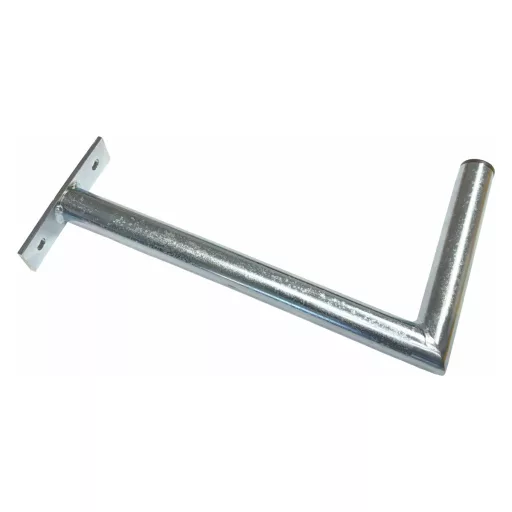 Conexpro, Wall-mounted antenna bracket "L", length 35cm, height 20cm, diameter 32mm
