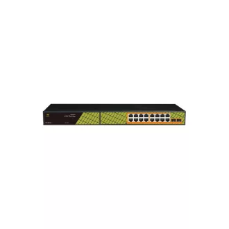 Conexpro, GNT-P1018G6, PoE switch, 16x LAN, 16x PoE, 2x SFP