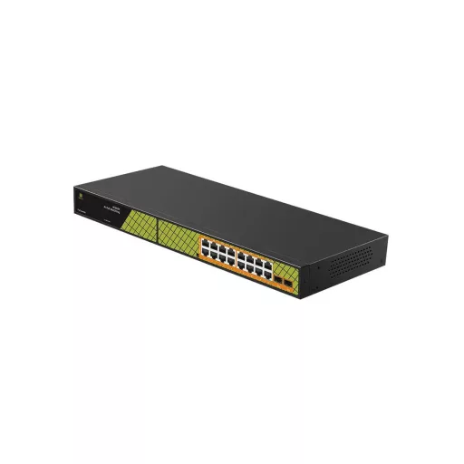 Conexpro, GNT-P1018G6, PoE switch, 16x LAN, 16x PoE, 2x SFP