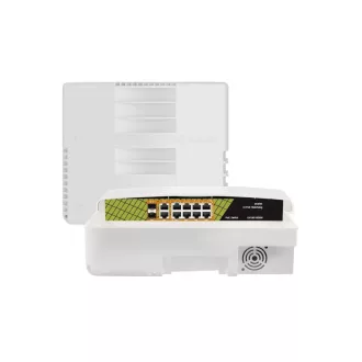   Conexpro, GNT-P1012G6-F, Outdoor PoE switch, 10x LAN, 8x PoE, 2x SFP