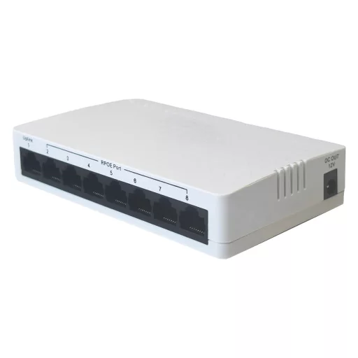 Conexpro, Revers Gigabit PoE Switch, 8 ports