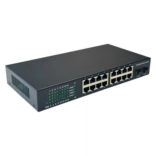 Conexpro, Revers Gigabit PoE Switch, 16 ports