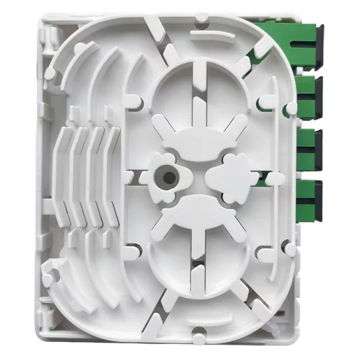 Conexpro, FBOX4SC+4H-O, FTTH terminal box with 4x SC APC simplex coupler
