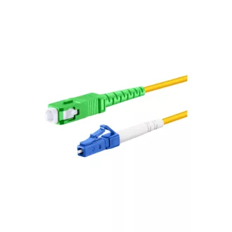   Conexpro, fiber optic patch cord, LCupc/SCapc, Simplex, Singlemode 9/125, 2m