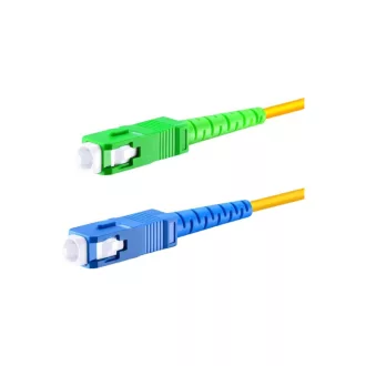   Conexpro, fiber optic patch cord, SCupc/SCapc, Simplex, Singlemode 9/125, 3m