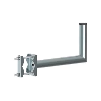   Conexpro, Antenna bracket for balcony "L", length 25cm, height 20cm, diameter 42mm