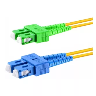   Conexpro, fiber optic patch cord, SCupc/SCapc, Duplex, Singlemode 9/125, 5m