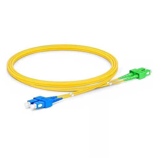 Conexpro, fiber optic patch cord, SCupc/SCapc, Duplex, Singlemode 9/125, 5m