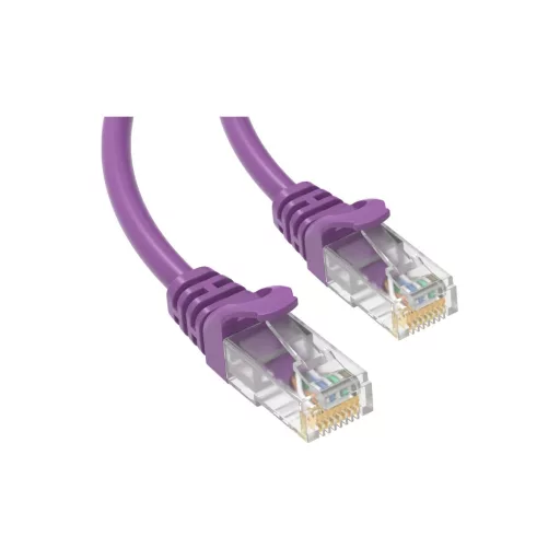 Conexpro, patch cable UTP, CAT5e, 0.5m, purple