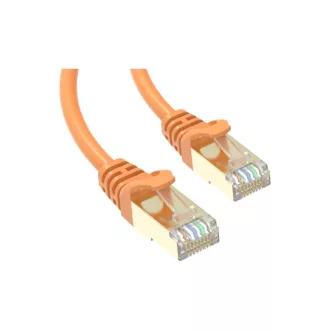 Conexpro, slim patch cable STP, CAT6A, 2m, orange