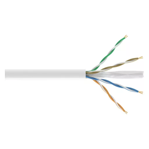 Conexpro, UTP cable, CAT6, LSZH, 24 AWG, 305m, white