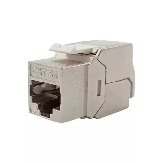 Conexpro, toolless keystone FTP, CAT5E, silver
