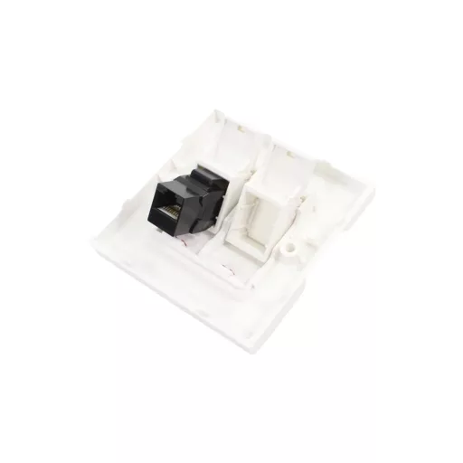 Conexpro, keystone coupler UTP, CAT6A, RJ45, black