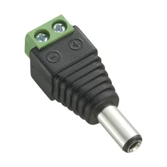   Conexpro, DC power connector plug 2.1x5.5 with terminal block