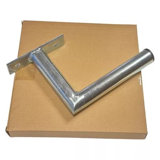 Conexpro, Wall-mounted antenna bracket "L", length 15cm, height 20cm, diameter 32mm, retail package