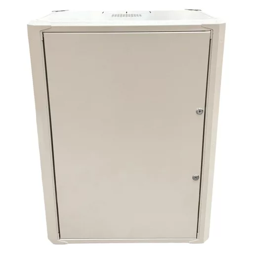 Conexpro, networking cabinet 19" 15U/400mm, FLAT PACK, metal door