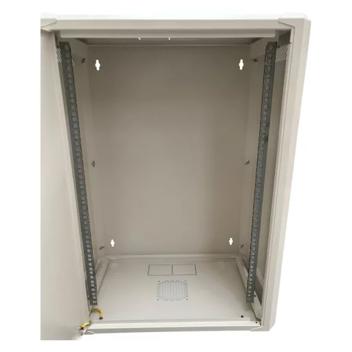 Conexpro, networking cabinet 19" 15U/400mm, FLAT PACK, metal door