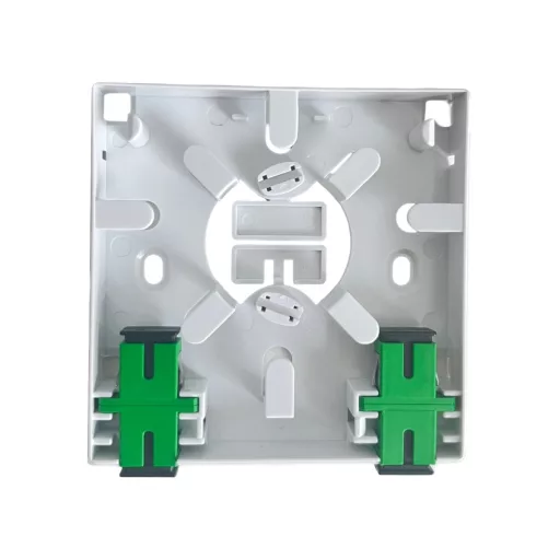 Conexpro, FBOXSC2, FTTH terminal box with 2x SC APC simplex coupler