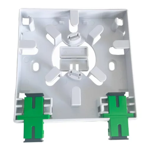 Conexpro, FBOXSC2, FTTH terminal box with 2x SC APC simplex coupler