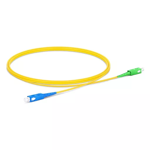 Conexpro, fiber optic patch cord, SCupc/SCapc, Simplex, Singlemode 9/125, 2m