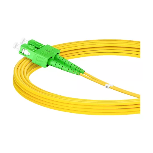 Conexpro, fiber optic patch cord, SCapc/SCapc, Duplex, Singlemode 9/125, 1m