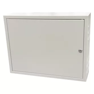 Conexpro, wall mounting box 520x400x140, ventilation, gray