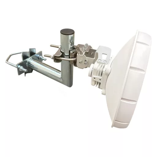 Conexpro, Antenna mast mounted holder "L", lenght 20cm, height 20cm, diameter 42mm, U-Bolt 100mm