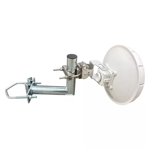 Conexpro, Antenna mast mounted holder "L", lenght 20cm, height 20cm, diameter 42mm, U-Bolt 100mm