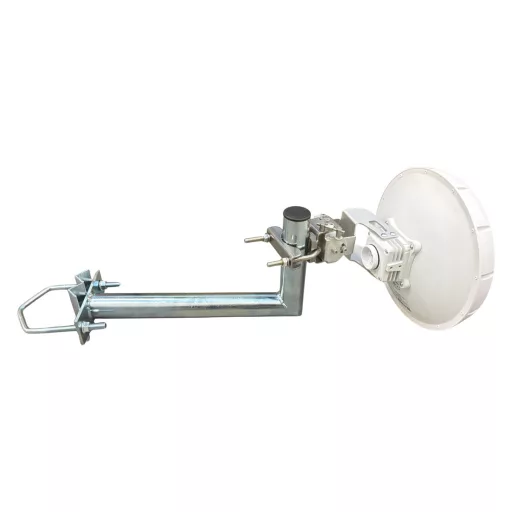 Conexpro, Antenna mast mounted holder "L", lenght 35cm, height 20cm, diameter 42mm, U-Bolt 100mm