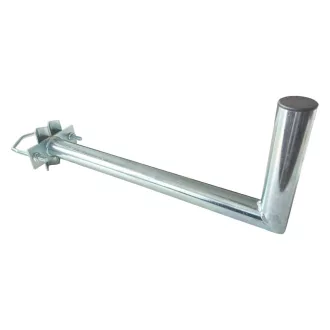   Conexpro, Antenna mast mounted holder "L", lenght 50cm, height 20cm, diameter 42mm, U-Bolt 100mm