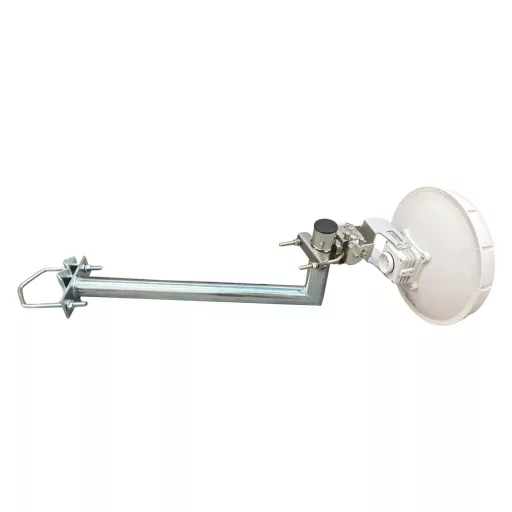 Conexpro, Antenna mast mounted holder "L", lenght 50cm, height 20cm, diameter 42mm, U-Bolt 100mm