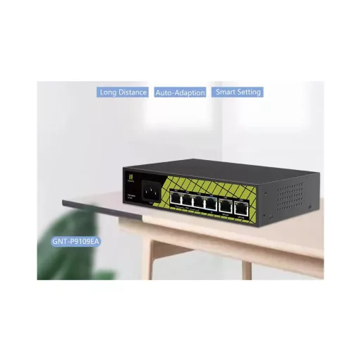 Conexpro, GNT-P9206EA, PoE switch, 6x LAN, 4x PoE