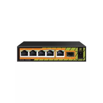 Conexpro, GNT-P1006G6, PoE switch, 5x LAN, 4x PoE, 1x SFP