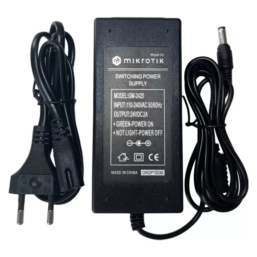 Conexpro, made for MikroTik GM-2420, Power adapter 24V, 2A