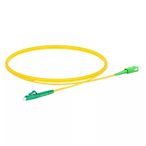 Conexpro, fiber optic patch cord, LCapc/SCapc, Simplex, Singlemode 9/125, 1m