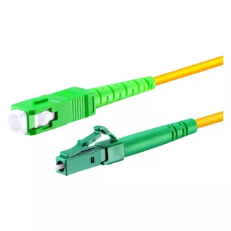   Conexpro, fiber optic patch cord, LCapc/SCapc, Simplex, Singlemode 9/125, 2m