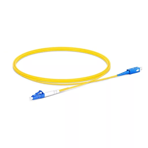 Conexpro, fiber optic patch cord, LCupc/SCupc, Simplex, Singlemode 9/125, 1m