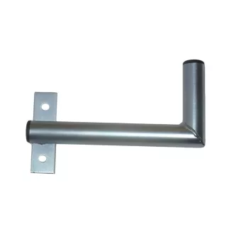   Conexpro, Wall-mounted antenna bracket "L" - left, length 25cm, height 12cm, diameter 32mm