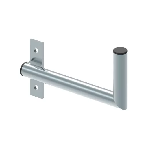 Conexpro, Wall-mounted antenna bracket "L" - left, length 25cm, height 12cm, diameter 32mm
