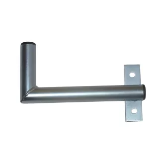   Conexpro, Wall-mounted antenna bracket "L" - right, length 25cm, height 12cm, diameter 32mm