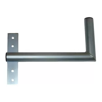   Conexpro, Wall-mounted antenna bracket "L" - left, length 40cm, height 20cm, diameter 42mm