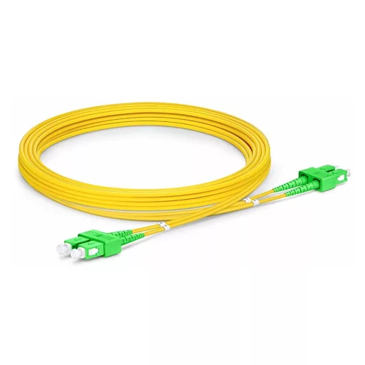Conexpro, fiber optic patch cord, SCapc/SCapc, Duplex, Singlemode 9/125, 2m