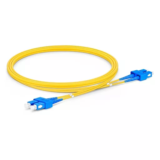 Conexpro, fiber optic patch cord, SCupc/SCupc, Duplex, Singlemode 9/125, 3m