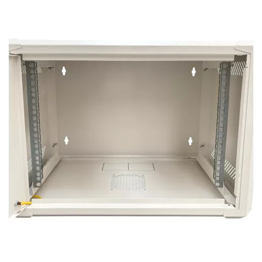 Conexpro, networking cabinet 19" 6U/400mm, FLAT PACK, metal door