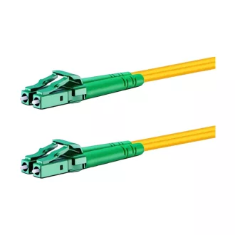   Conexpro, fiber optic patch cord, LCapc/LCapc, Duplex, Singlemode 9/125, 1m